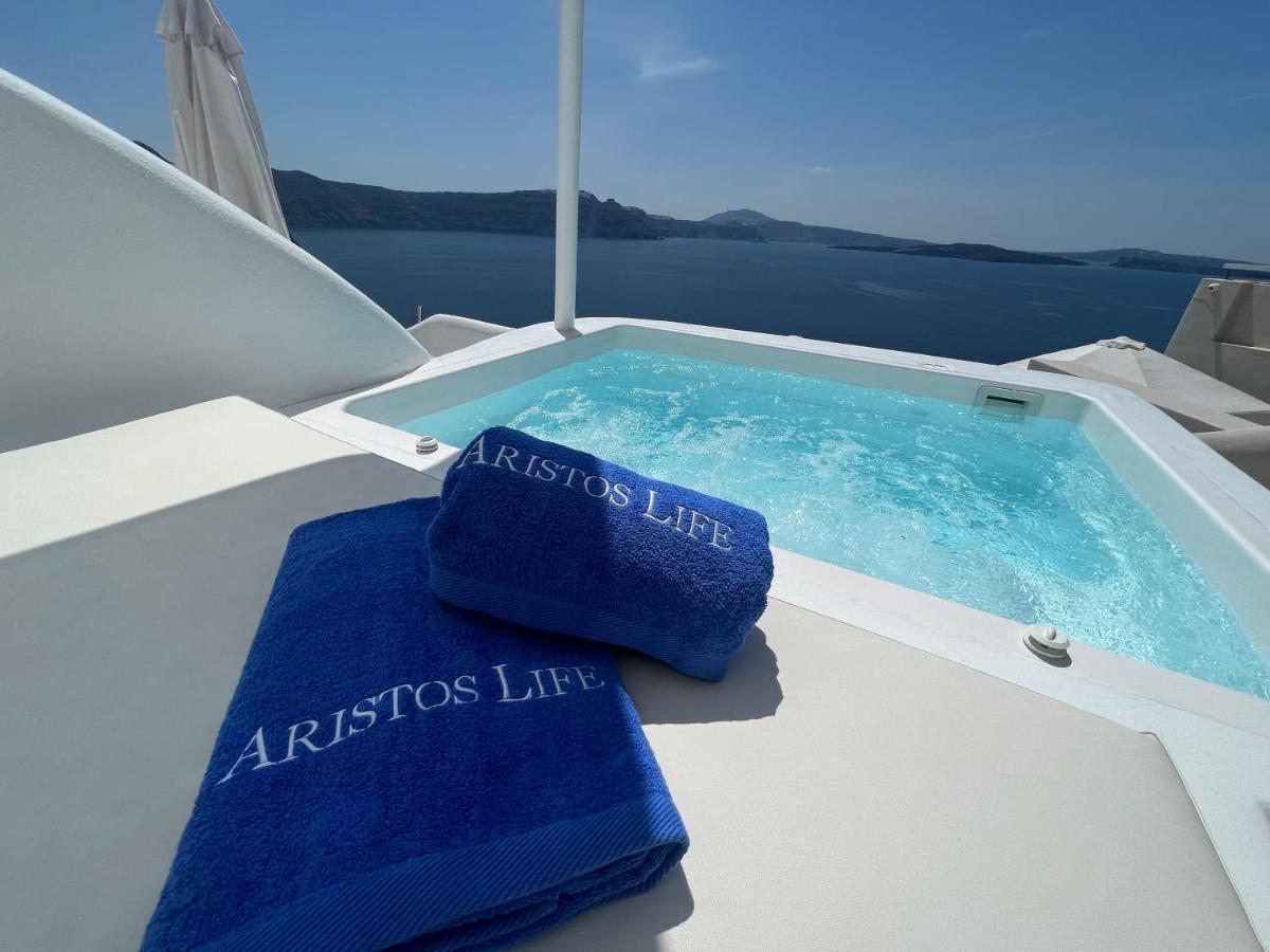 Aristos Life Luxury Cave Villas เอีย ภายนอก รูปภาพ