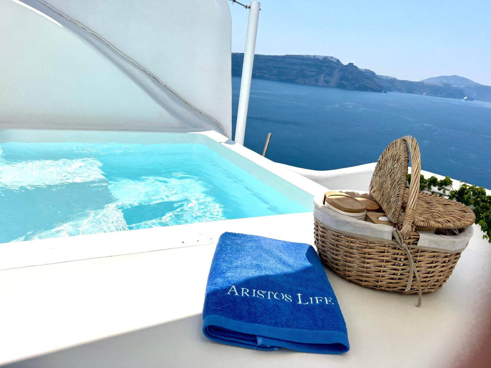 Aristos Life Luxury Cave Villas เอีย ภายนอก รูปภาพ