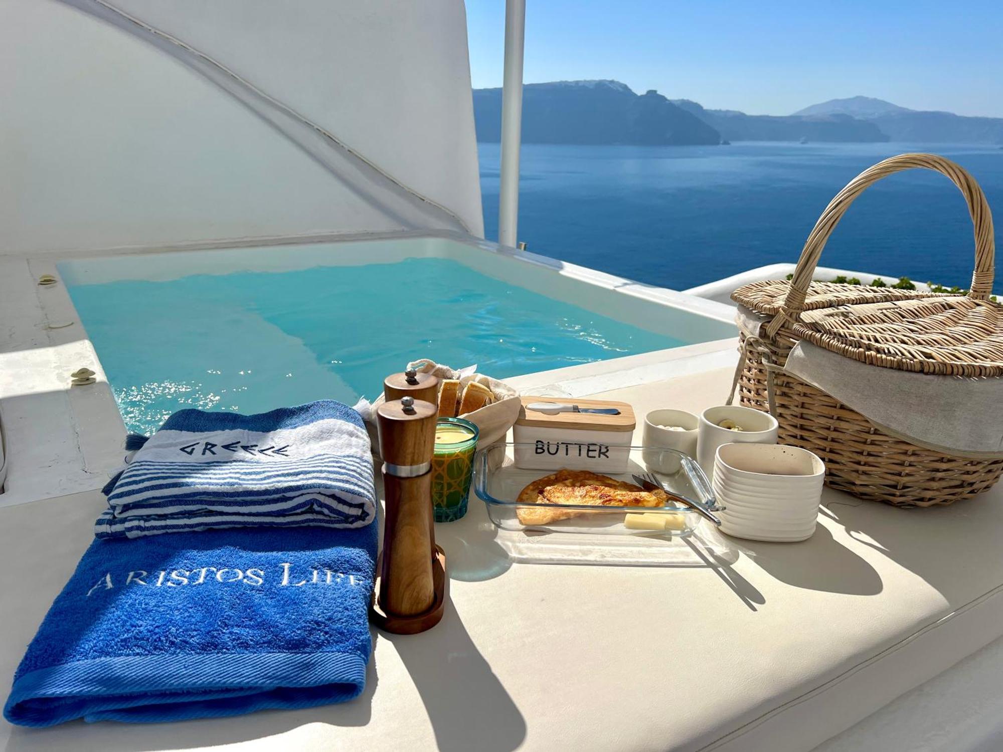 Aristos Life Luxury Cave Villas เอีย ภายนอก รูปภาพ